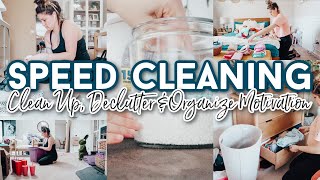 2 Day Whole House Clean Up With Me | Declutter & Organize | Speed Cleaning Motivation