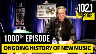 Alan Cross has reached an epic milestone. 1,000 Episodes of The Ongoing History of New Music