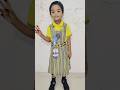 School Girl Dress Changing Trendy Outfit Transformation Shorts