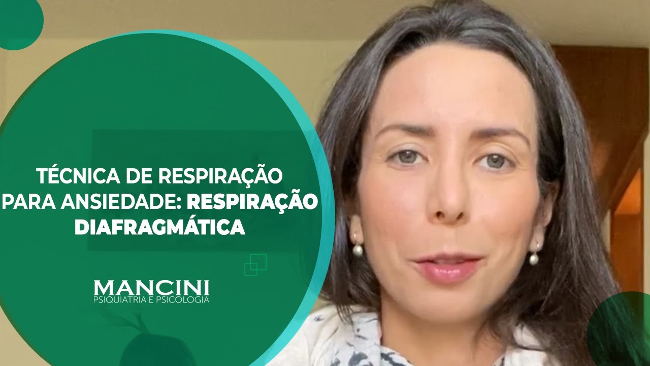 TÉCNICA DE RESPIRAÇÃO PARA ANSIEDADE: RESPIRAÇÃO DIAFRAGMÁTICA