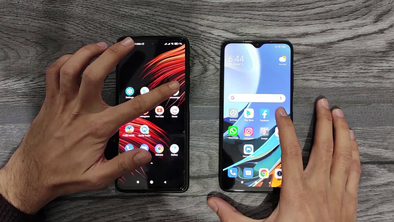 Redmi 9T vs Poco X3 Speed Test