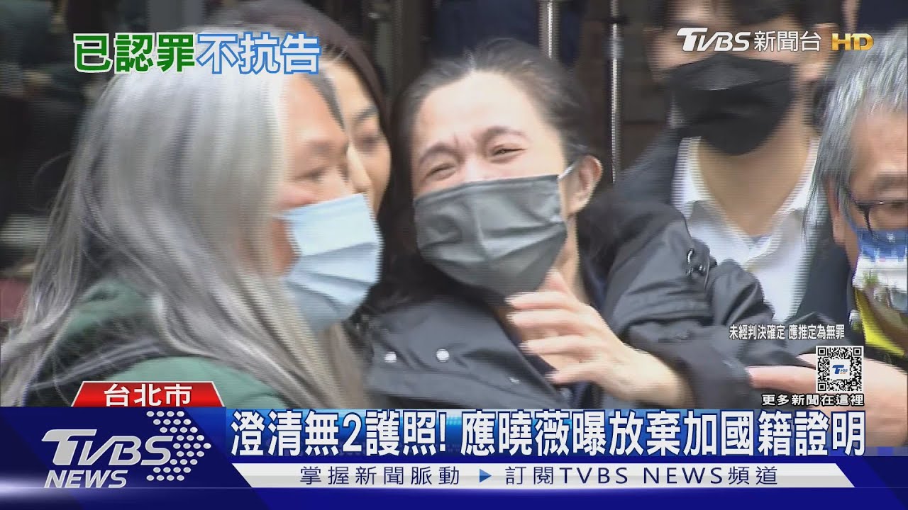 澄清無2護照！　應曉薇曝放棄加國籍證明