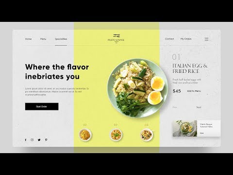 Web Design In Adobe XD | How To Make Website UI Design Using Adobe XD