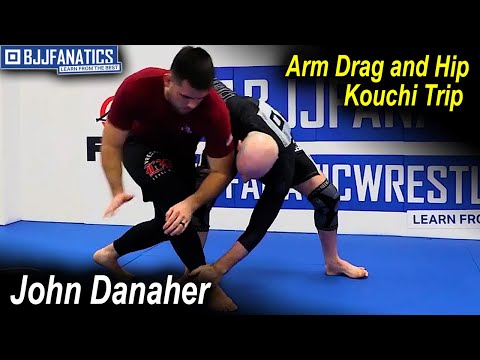 Arm Drag and Hip Kouchi Trip by John Danaher