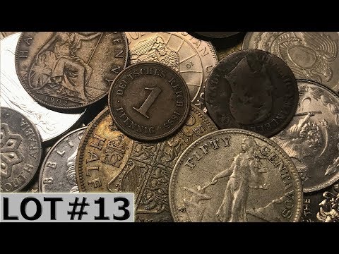 LARGE SILVER & CIVIL WAR ERA COPPER Found World Coin Hunting - Lot #13