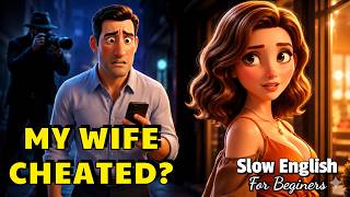 I Hired a Detective to Follow My Wife… Then Regretted It | Easy English Listening A2