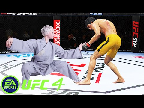 UFC4 Bruce Lee vs White Raven EA Sports UFC 4 - Super Battle