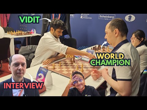 Vidit Gujrathi takes on former World Champion + Rustam Kasimdzhanov interview