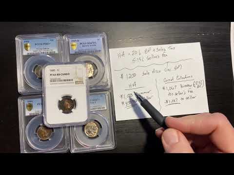 Selling Coins at Heritage vs GreatCollections - a comparison