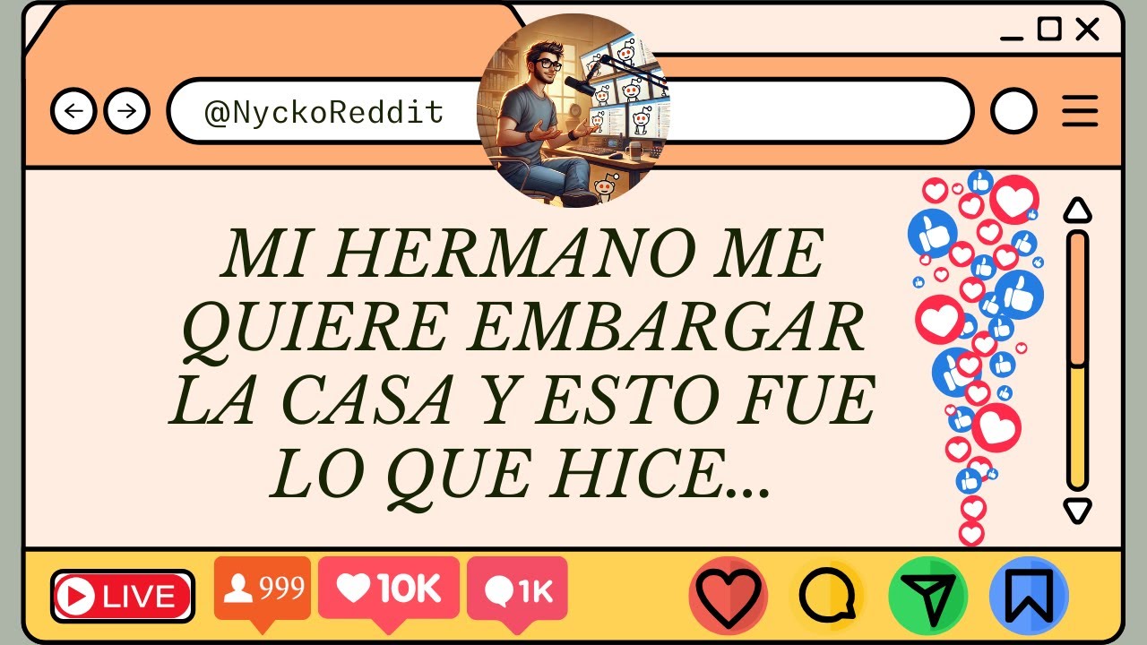 Mi hermano me quiere embargar la casa y esto fue lo que hice...