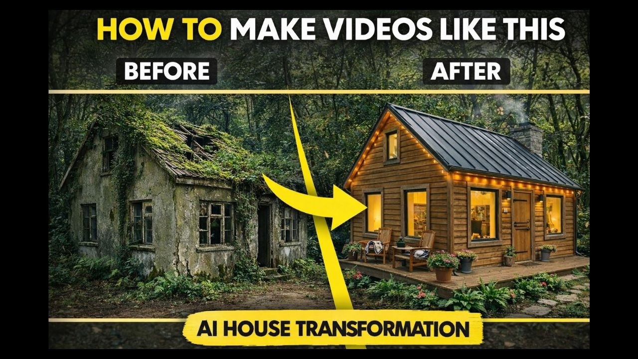 How to Turn an Abandoned House into a Dream Home Using AI (Step-by-Step)