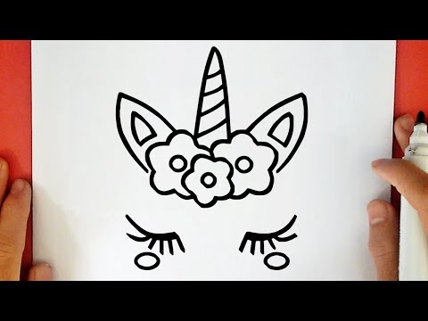HOW TO DRAW A CUTE UNICORN - YouTube