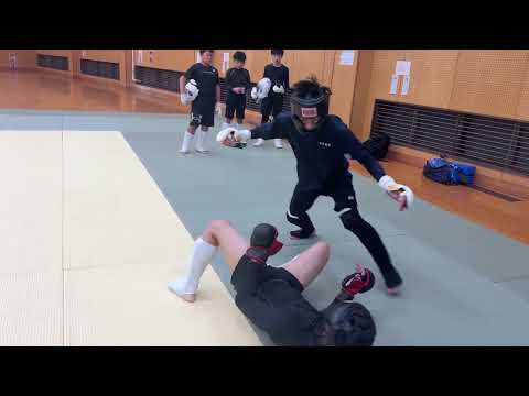 MMAスパーリング