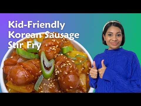 Kid-Friendly Korean Sausage Stir Fry Recipe | 소세지야채볶음 l Korean Sausage Recipe