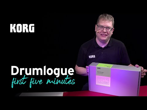 Korg Drumlogue - First Five Minutes