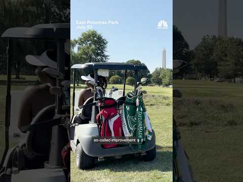 With plans to renovate a D.C. golf course, Trump tees up another fight with residents