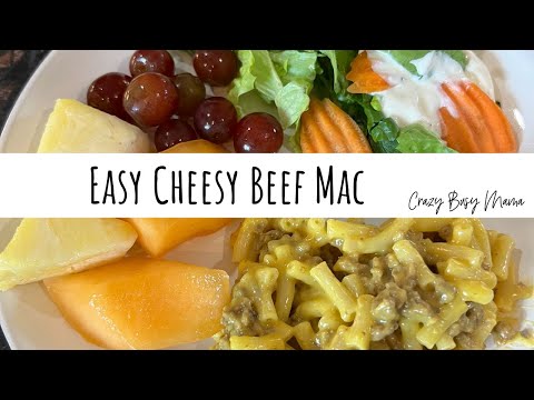 Easy Cheesy Beef Mac Recipe