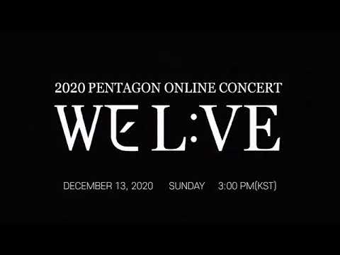 2020 PENTAGON ONLINE CONCERT [WE L:VE] D-1 🔥