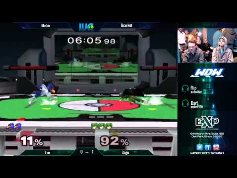 WDW 2/4/15 - Sago (Marth) vs. Leo (Marth/Falco) Melee Winner's Bracket