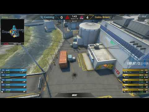 (EN) Izako Boars vs SJ Gaming | map 2 | Loot.bet/CS Season 4 | by @oversiard & @VortexKieran