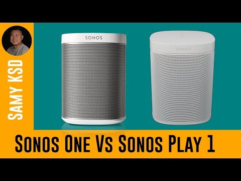 Sonos One Vs Sonos Play 1