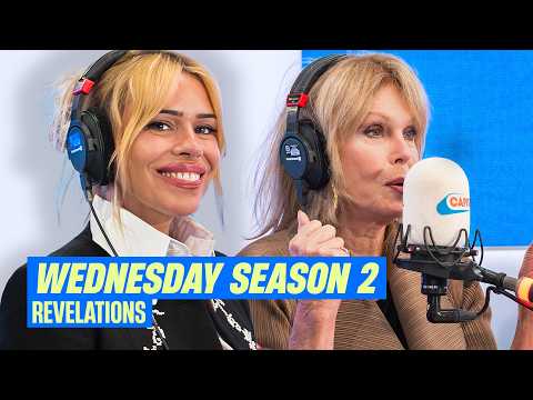 'Wednesday' stars Joanna Lumley and Billie Piper obsess over Jenna Ortega | Capital