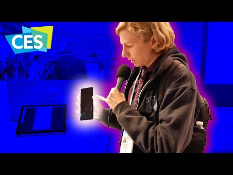 THIS PHONE HAS NO BUTTONS?? Sensel at CES 2020