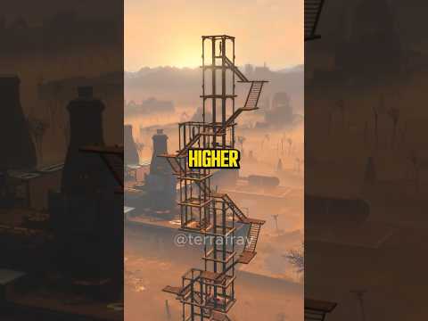 How Tall Can You Build Structures? 🤔 Fallout 4 Exploration