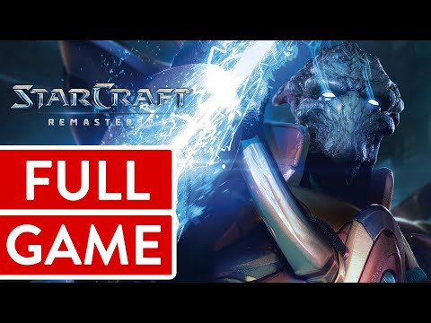 Starcraft: Brood War Remastered - Episode 4: Protoss PC FULL GAME Longplay Gameplay Walkthrough VGL