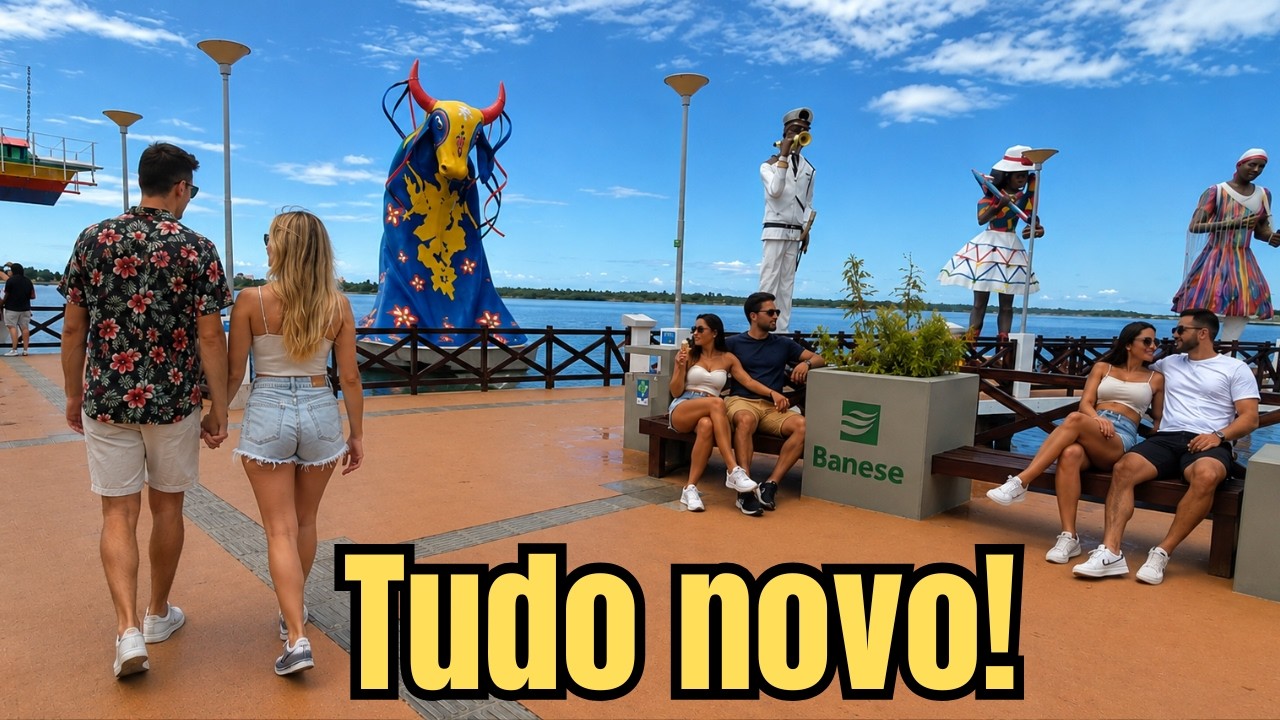TUDO NOVO! Veja a REFORMA do Largo da Gente Sergipana em Aracaju/SE 😳🔥