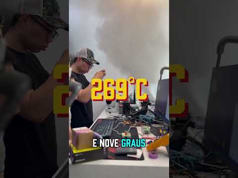 O HOMEM QUE QUEBROU A BARREIRA DOS 9GHz #overclock #recordes #processador