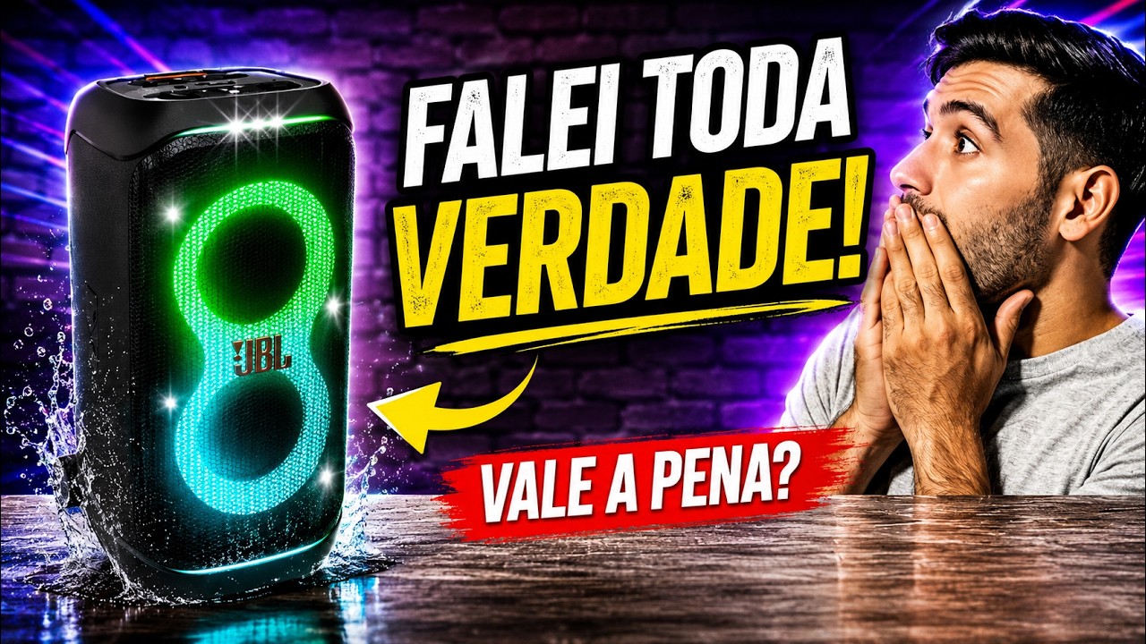 JBL PARTYBOX STAGE 320: VALE A PENA? 🔊 240W, 18H DE BATERIA E TUDO O QUE VOCÊ PRECISA SABER! 🚀