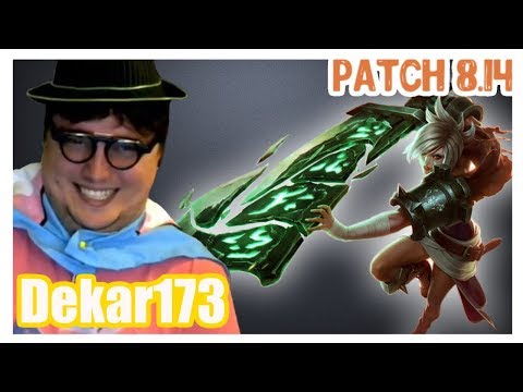 Dekar173 | RIVEN vs KHA`ZIX | RIVEN Jungle | Dekar RIVEN Gameplay | Patch 8.14