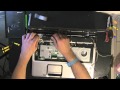 HP DV9000 take apart, disassemble, how to open disassembly