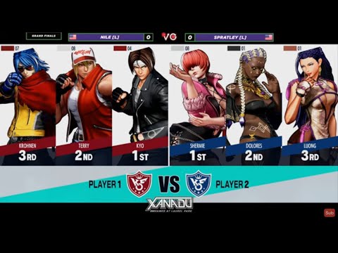 Bread and Butter 30 GRAND FINALS - nile Vs. Spratley [L] - The King of Fighters XV