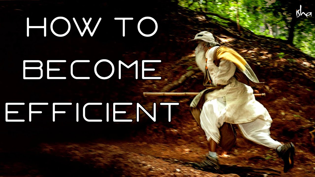 What Somebody does in 24 hours you may do it in 6  hours - Sadhguru