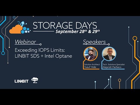 Exceeding IOPS Limits with Intel Optane - LINBIT StorageDays: CloudStack Webinar 5