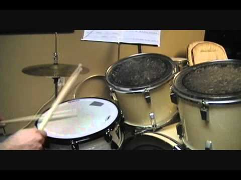 How to play rimshots..Sixteenth Note exercise