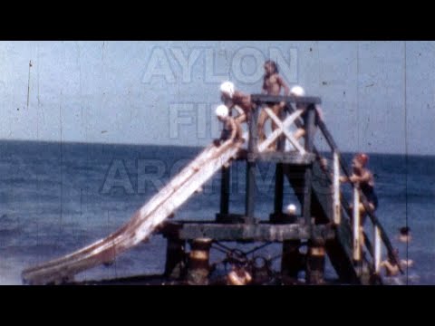 Egypt 1954 - Sidi Bishr beach in Alexandria