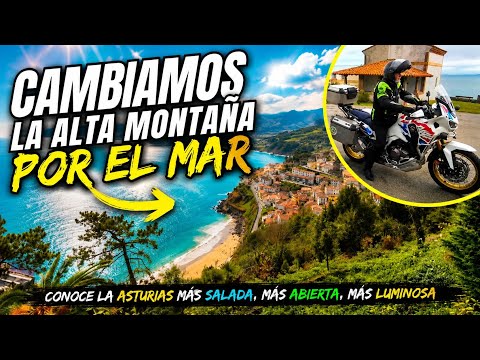 LASTRES AND TAZONES, THE COAST CAN ALSO BE ENJOYED BY MOTORCYCLE