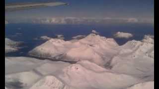 preview picture of video 'Flight Tromsø - Senja'