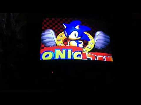 Sonic the hedgehog Pal Mega Drive vs Sonic the hedgehog Pal Saturn vs Sonic the hedgehog Jap Saturn