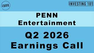 PENN Entertainment Q2 2026 Earnings Call | Interactive & Regional Casino Revenue Holds