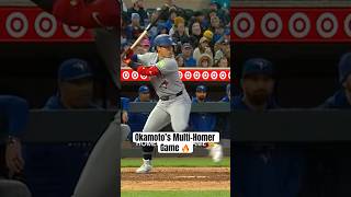 Kazuma Okamoto’s first career multi-homer game! #MLB #BlueJays #Toronto