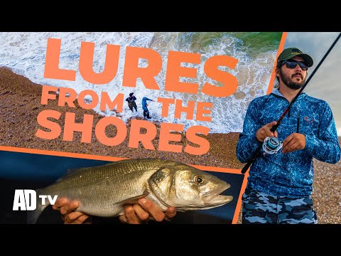 Lure Fishing For BASS From The BEACH - A Day With Savage Gear