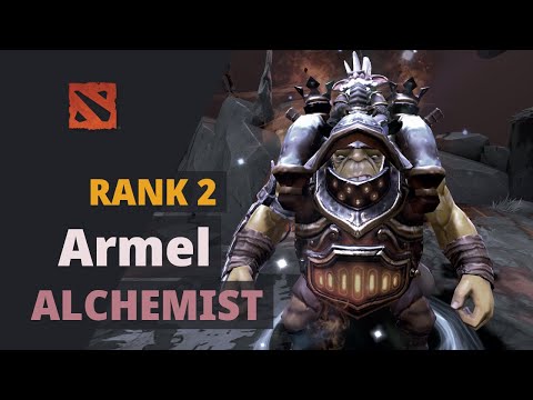Armel (Rank 2) plays Alchemist Dota 2 Full Game