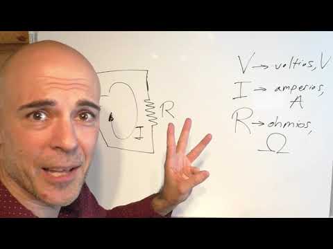 QUÉ ES LA LEY DE OHM. V=RI. Definición y ejemplos