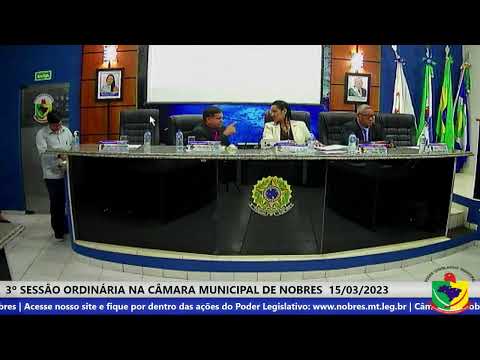3° Sessão Ordinária 15/03/2023