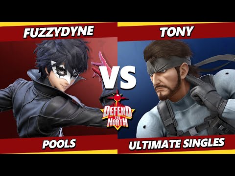 DTN 2023 - Fuzzydyne (Joker) Vs. Tony (Snake) Smash Ultimate - SSBU