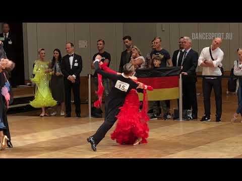 Kirill Kurbatov - Alexandra Revel-Muroz RUS | English Waltz | WDSF Junior II Standard | GOC 2018